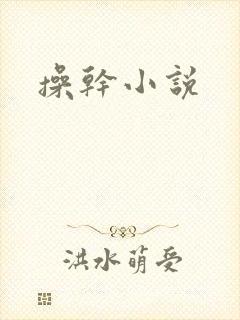 操干小说封面