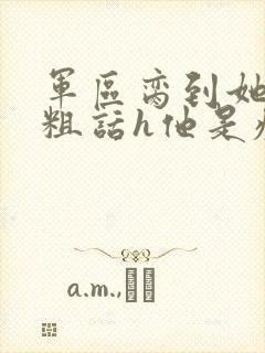 军区脔到她哭h粗话h他是疯批