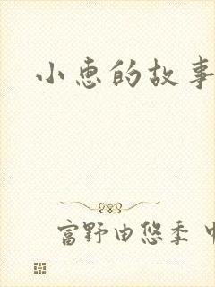 小惠的故事封面