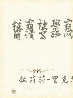 校霸被学霸玩到崩溃云译网