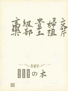 高级贵妇交换俱乐部王祖芹
