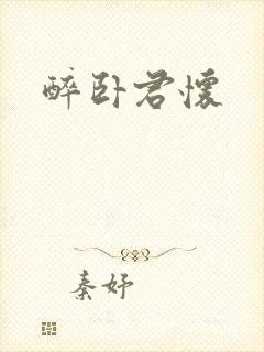醉卧君怀封面