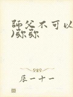 师父不可以(限)弥弥