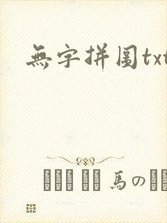 无字拼图txt
