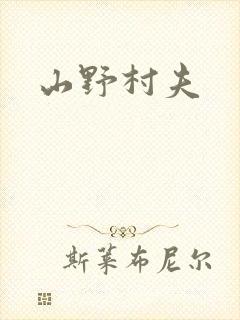山野村夫封面