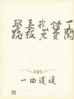学长我错了 跷跷板免费阅读