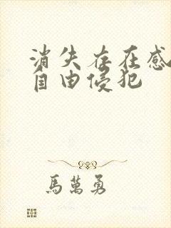 消失存在感消失自由侵犯