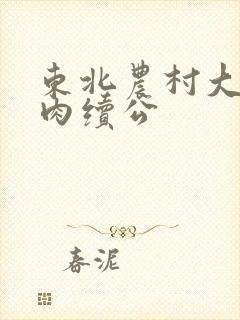 东北农村大炕乱肉续公封面