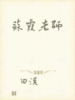 苏霞老师封面