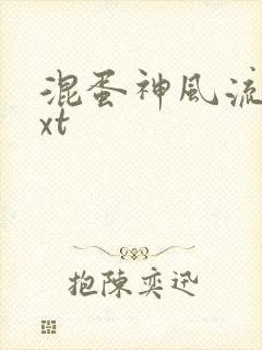 混蛋神风流史txt