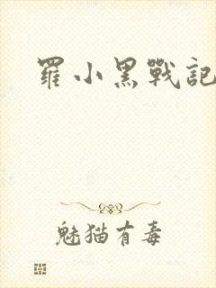 罗小黑战记小说