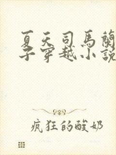 夏天司马兰九皇子穿越小说笔趣阁