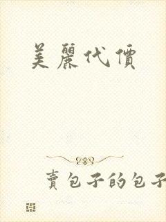美丽代价封面