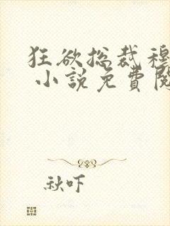 狂欲总裁穆非雪 小说免费阅读