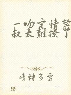 一吻定情禁欲小叔太难撩了封面