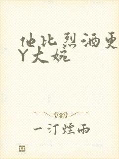 他比烈酒更撩BY大婉