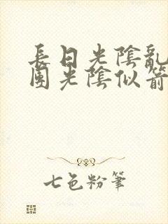 长日光阴乱作一团光阴似箭笔趣阁