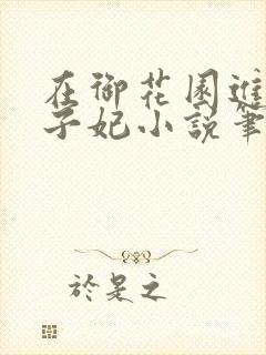 在御花园进入太子妃小说笔趣阁