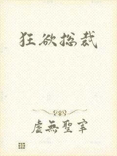 狂欲总裁封面