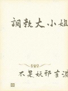 调教大小姐