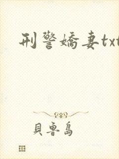 刑警娇妻txt