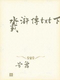 水浒传txt下载