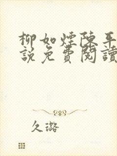 柳如烟陈平安小说免费阅读全文
