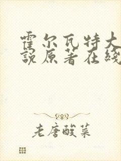 霍尔瓦特大街小说原著在线阅读
