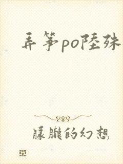 弄筝po陆殊词
