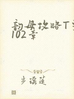韵母攻略T系列102章封面