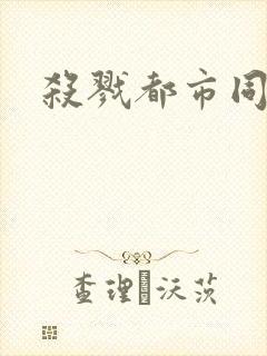 杀戮都市同人封面