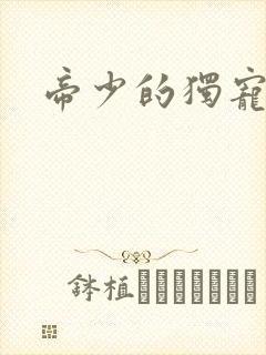 帝少的独宠娇妻
