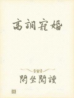高调宠婚
