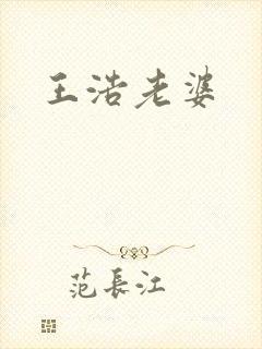 王浩老婆
