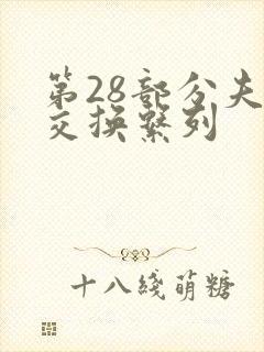 第28部分夫妇交换系列