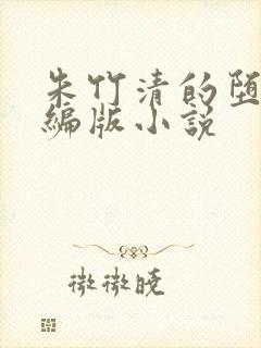 朱竹清的堕落改编版小说