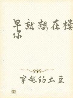 早就想在楼梯要你