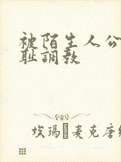 被陌生人公开羞耻调教封面