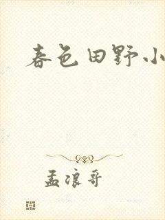 春色田野小说