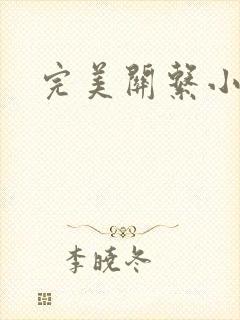完美关系小说封面