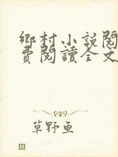 乡村小说阅读免费阅读全文