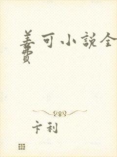 姜可小说全文免费封面