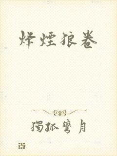 烽烟狼卷封面