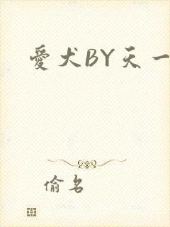 爱犬BY天一封面