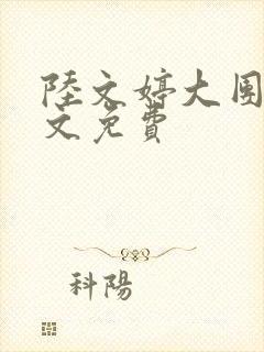 陆文婷大团圆全文免费