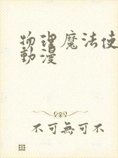 物理魔法使马修动漫封面