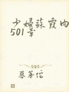 少妇苏霞肉欲第501章
