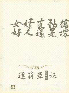 女婿有劲枪枪是好人还是坏人