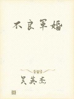 不良军婚封面