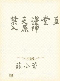 禁天漫堂直接进入原神